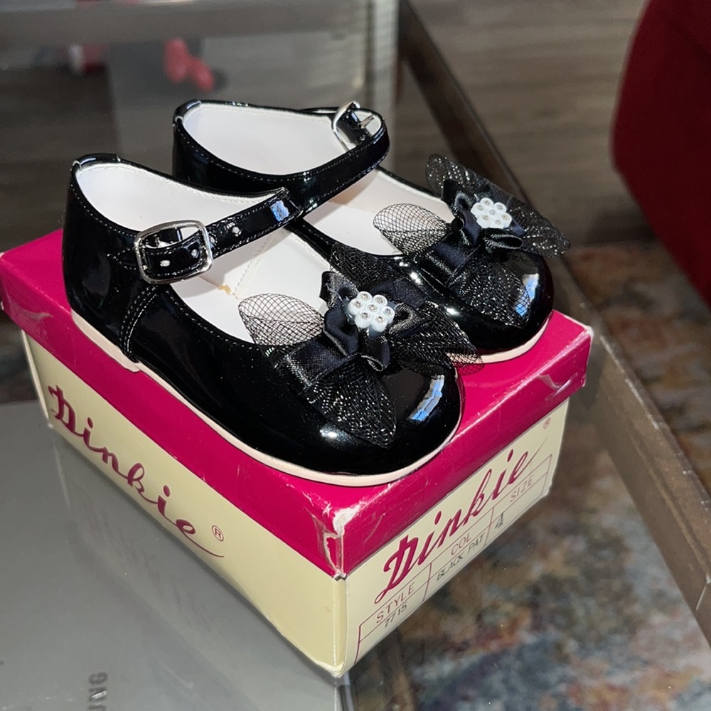 Black Baby Dress Shoes